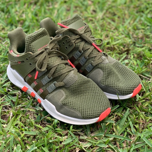 olive green falcon adidas